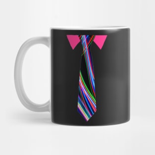 Krawatte multicolor pink Mug